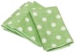 DII Microfiber Dots Dishcloth Cucumber, Set of 4