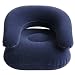 Deluxe Comfort Velvet Inflatable Chair (Blue)