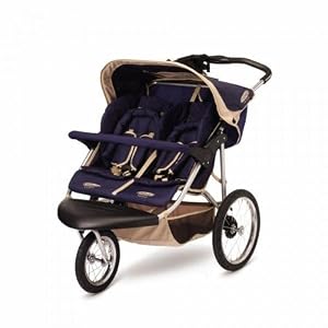 InStep Safari Swivel Double Jogging Stroller