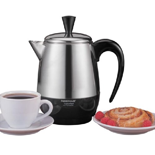 Farberware FCP240 24Cup Percolator, Stainless Steel Maryland