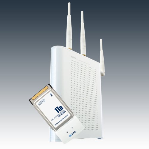 Cover image : PLANEX 300Mbps 11n/g/b 高速無線LANルータ&PCカードセット(WPSボタン) MZK-W04N-PK