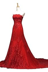 Sexy Backless Lace Applique Tulle Evening Dress/Prom Dress 