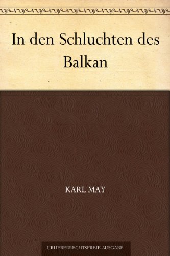 Buch - Cover In den Schluchten des Balkan - Karl May - 
