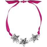 GYMBOREE(ジンボリー) スターネックレス シルバーグリッター 小物ジュエリー・ヘアーアクセサリー One Size【並行輸入】