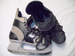 nike-bauer Vapor Ice Hockey Skates - Size 4.5 (teen/adult) - very good structual condition