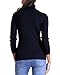 Roco Roca Women's Solid Color Turtleneck Long Sleeve Sweater