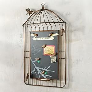 Birdcage Chalkboard - Grandin Road