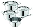 Tefal E892S7 Jamie Oliver Inox Induction Topf-Set 7-teilig (Collection)
