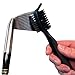 Golf Brush and Club Groove Cleaner Set with Divot Tool, Ball Marker, Groove Sharpener, 2 Ft Retractable Zip-line Aluminum Carabiner, Lightweight, Ergonomic Design, Attaches Golf Bags
