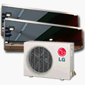 LG Dual Zone H24AM (12+12) Wall Heat Pump 13 SEER - 24,000 BTU (2 Ton)