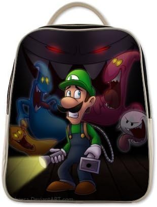Super Mario luigi's mansion style child Leisure Backpack (New Arrival)