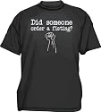 DID SOMEONE ORDER A FISTING? Men's Tee Shirt in 12 colors Small thru 6XL