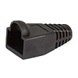 [50pcs] RJ-45 Color Coded Strain Relief Boots - BLACK