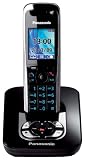 Panasonic KX-TG8421EB Colour DECT Single Phone With Answer Machine - Black