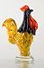 Glass Rooster Colorful & Elegant 100% Handblown Art X801