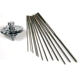 12 Clock Maker Medium Broaches Broaching Hand Vise Tool