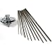 12 Clock Maker Medium Broaches Broaching Hand Vise Tool