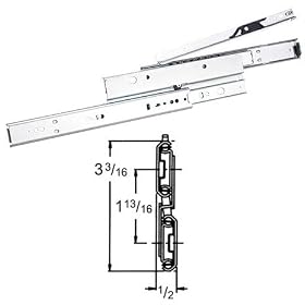 28" Accuride File Drawer Slides