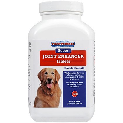1-800-PetMeds Super Joint Enhancer Chewable Tablets 120ct