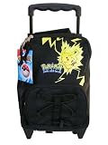 Pikachu Pokemon Kids Rolling Backpack Luggage Bag, blue photo 41q4N0RL2HL. SL160 Pikachu Pokemon Kids Rolling Backpack Luggage Bag, blue