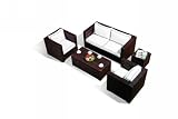 6420B Outdoor Sofa With Back Cushion