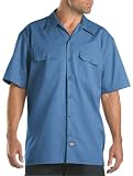 Dickies 1574 Short Sleeve Work Shirt Light Blue XX-Large