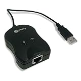 Macally AIR2NET USB to Ethernet Adapter for MacBook Air (Black)