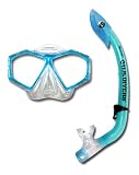 US Divers 277855 Jr Mask and Snorkel Combo (Trans Blue)