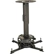Precision Gear Projector Ceiling/Wall Mount with 12" to 17" Adjustable Column