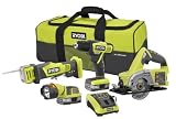 Factory-Reconditioned Ryobi 12V Lithium-ion 4-Piece Power Pack ZRCK412