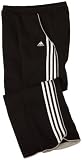 Adidas Girls 7-16 Core Fleece Pant,Black/White,Medium
