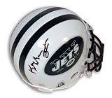 Autographed Keyshawn Johnson New York Jets Mini Helmet