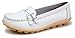 Kunsto Women's Leather Loafer Shoes Slip On