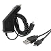 USB Data Cable + Rapid Car Charger for LG Xenon GR500 image 3