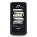 Black Rubber Feel Snap-On Cover Hard Case Cell Phone Protector for LG LN510 LN-510 Rumor Touch