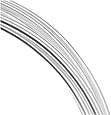 Beadsmith 16 Gauge Silver Plated German Bead Craft Wire, 3m/9.8'