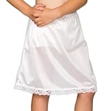 I.C. Collections White Nylon Half Slip