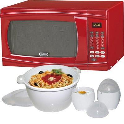 Countertops on Sgt1802 0 8 Cu Ft Countertop Microwave 800w Red Tweetfeed Com