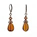 Earrings - E243 - Teardrop Window Pane and Crystal title=