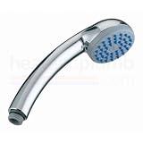 Bristan Single Function Rub Clean Shower Handset 100 Chrome Plated