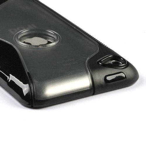 Black Clear Hybrid Protector Case For