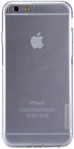 iPhone 6 Case, [Crystal Clear] [Non-Slip] TPU Soft Slim Case for iPhone 6 (4.7) [Perfect-Fit] Nillkin Nature Case by Zeegox (Transparent)