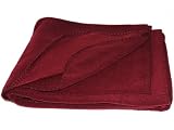 All-Use Sport and Camping Fleece Blanket, Maroon