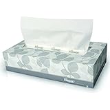 Kimberly-Clark Kleenex Facial Tissue, 2" Height x 4.75" Width x 8.875" Length, White