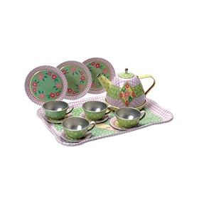 Children's Retro Tin Teaset