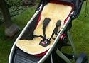 Fellhof Sheepskin Stroller/Car Seat Liner