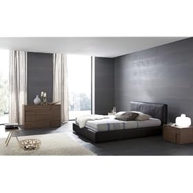 Rossetto - Touch Brown King Bedroom Set - T411603375A06-King-Set by Rossetto