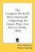 The Complete Works of Oliver Goldsmith: Comprising His Essays, Plays and Poetical Works (1872)