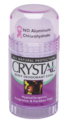 Crystal Body Stick Deodorant, 4.25-Ounce Stick (Pack of 4)
