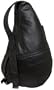AmeriBag Classic LeatherHealthy Back Bag tote Large,Black,one size